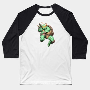 Michelangelo Baseball T-Shirt